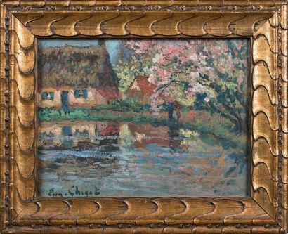 Eugène CHIGOT (1860-1923)

COUR DE FERME...