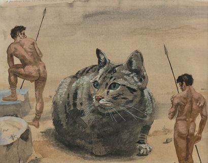 Yannis TSAROUCHIS (1910-2002)

CHAT ET CHASSEURS...