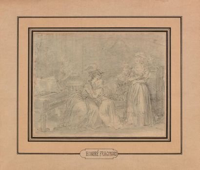 Jean Honoré FRAGONARD (1732 - 1806)

SCENE...