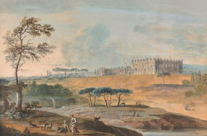 ÉCOLE ITALIENNE DU XVIIIÈME SIÈCLE

PAYSAGE...