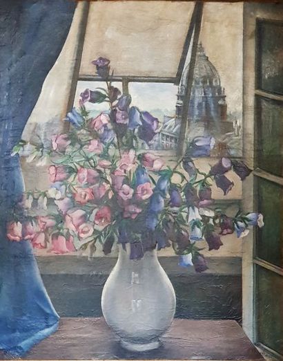 Olga VTOROFF (1898-1936)
BOUQUET DE CAMPANULES...