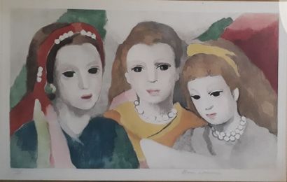 D'après Marie LAURENCIN (1883-1956)
TROIS...