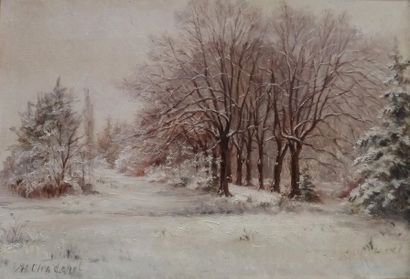 Marie CHADENET-HUOT (XIXème-XXème siècles)
PAYSAGE...