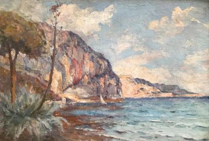Henri BONHOTAL (XXème siècle)
VUE DE BEAULIEU.
Huile...
