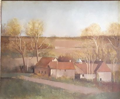 Jean-Louis DESCAMPS (XXème siècle)
PAYSAGE...