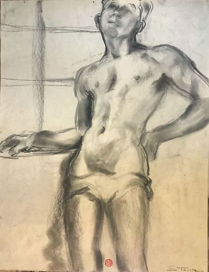 Suzanne TOURTE (1904-1979)
LE BUCHERON, 47...