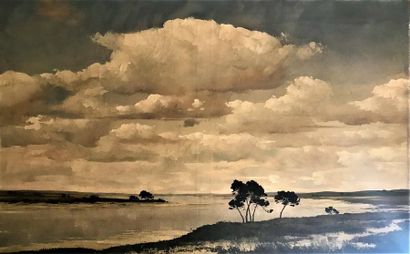 Pierre de CLAUSADE (1910-1976)
PAYSAGE AU...
