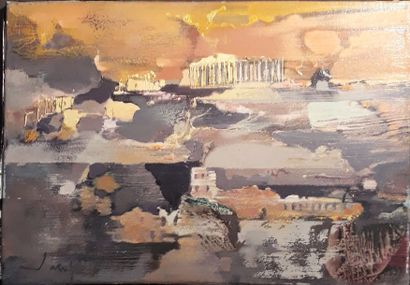 Jean Théobald JACUS (né en 1924)
L'ACROPOLE...