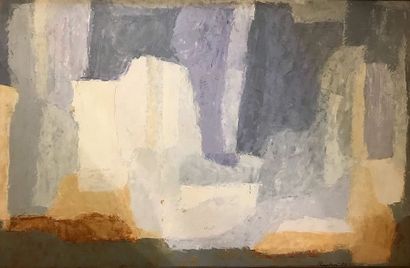 SERGE REZVANI (1928-2005)
COMPOSITION ABSTRAITE.
Huile...