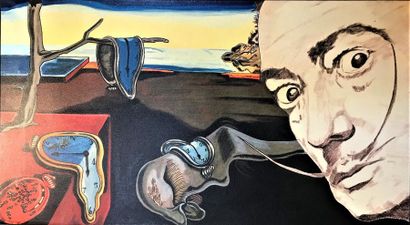 D'après DALI
LES MONTRES MOLLES AVEC LE PORTRAIT...