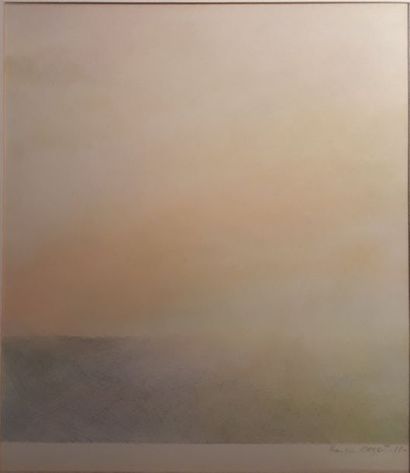 François CRABIT (né en 1950)
VUE SUR LA MER.
Triptyque....