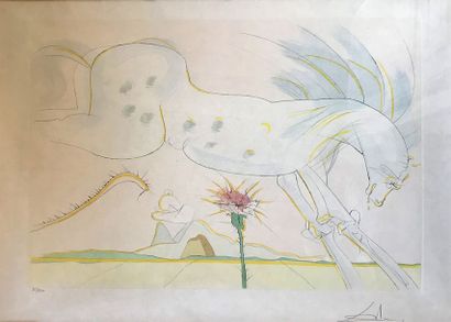 Salvador DALI (1904-1989)
LE BESTIAIRE DE...