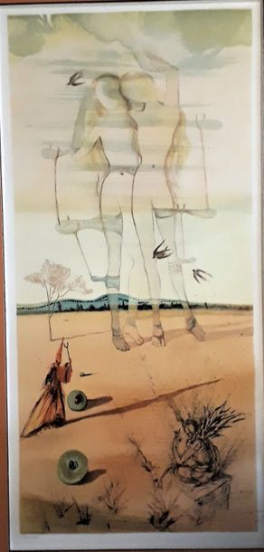Salvador DALI (1904-1989)
COUPLE ET PETITE...