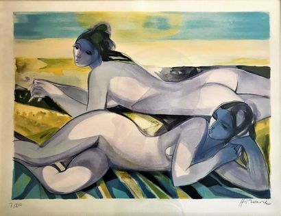 Camille HILAIRE (1916-2004)
DEUX FEMMES NUES...