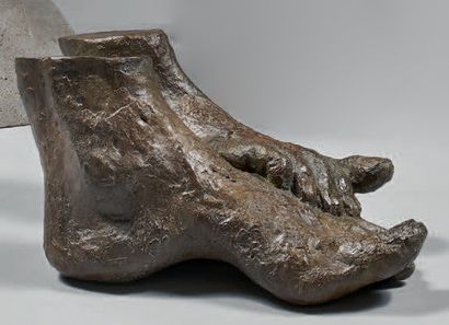 Céline SENLIS (née en 1968)
CÂLIN DE PIEDS.
Bronze...