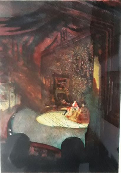 PIERRE ROUSSEL (1927-1996)
MOLIERE A LA COMEDIE...