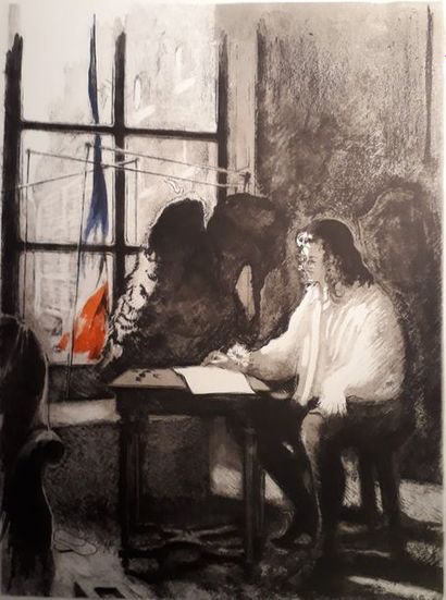 PIERRE ROUSSEL (1927-1996)
MOLIERE A LA COMEDIE...