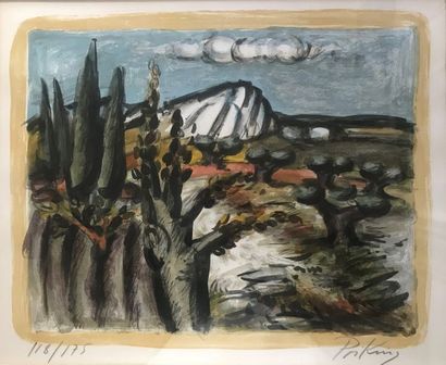 Franz PRIKING (1929-1979)
CHEVAL CABRÉ.
Lithographie...