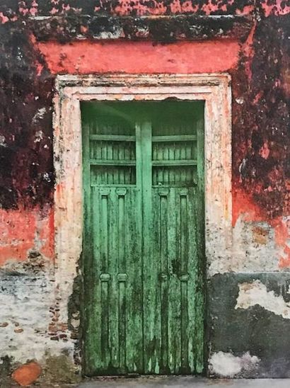 R.A.H...
GREEN DOOR.
Lithographie en couleurs,...