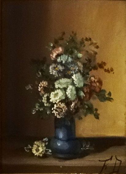 Ecole FRANCAISE de la fin du XIXème siècle
BOUQUET...