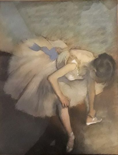 D'après Edgar DEGAS (1834-1917)
DANSEUSE....