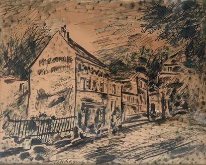 Louis TOUCHAGUES (1873-1974)
PAMPELONNE,...