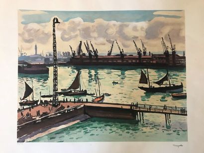 Albert Marquet (1875-1947)
LE PORT, numérotée...