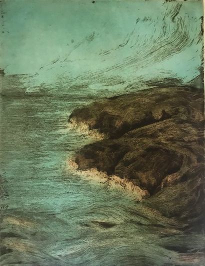 FRANCIS JOURDAIN (1876-1958)
LA VAGUE, numérotée...
