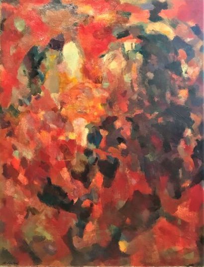 Robert FONTENE (1892-1980)
FOULE.
Huile sur...
