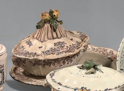 CERRETO, XVIIIème siècle

Terrine couverte...