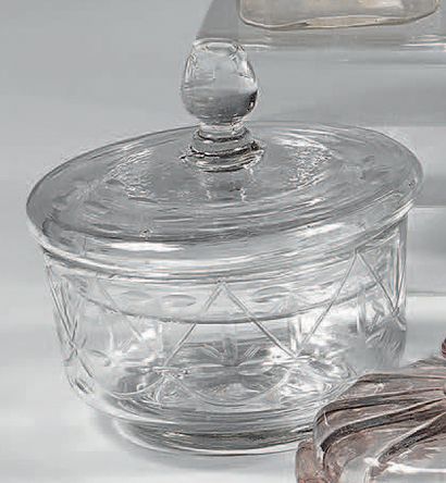 Confiturier en verre translucide incolore,...