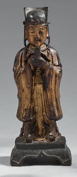 CHINE - Epoque MING (1368 - 1644)

Statuette...