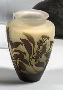 Émile GALLÉ (1846-1904)

Petit vase ovoïde...