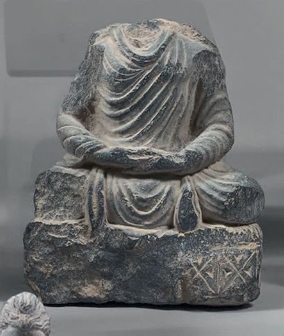 INDE - GANDHARA, art gréco-bouddhique, IIème-IVème...