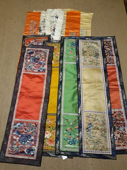 CHINE - XIXème siècle

Ensemble de six décorations...