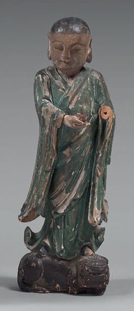 CHINE - XIXème siècle

Statuette de moine...