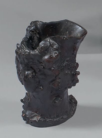 CHINE - XIXème siècle

Pot à pinceaux en...