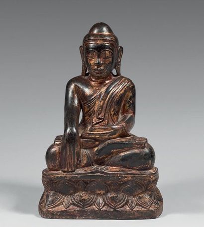 BIRMANIE, Mandalay - XIXème siècle

Statuette...