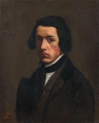 Jean SCOHY (1824-1897)

AUTOPORTRAIT, 1840.
Huile...