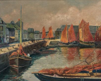 Géo LACHAUX (1891 - ?)

LES VOILES ORANGES,...
