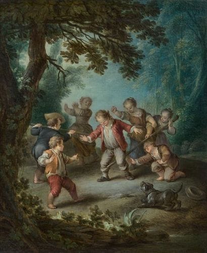 François EISEN (1695-1778)

- LE JEU DE COLIN-MAILLARD.
-...