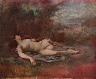 Jean SCOHY (1824-1897)

NU ALLONGÉ DANS UN...