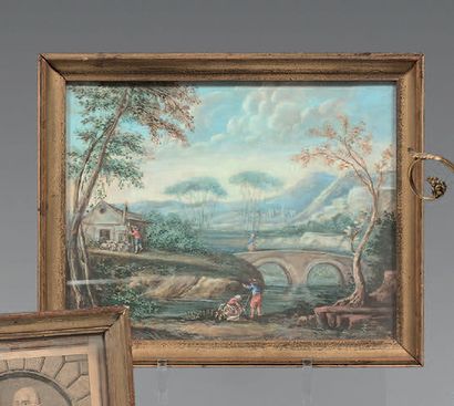 Ecole Française du XVIIIème siècle

PAYSAGE...