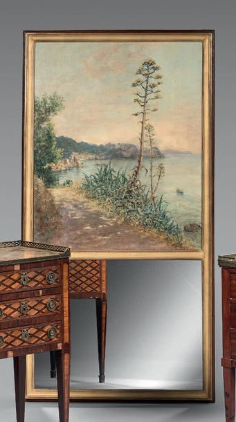 Eugène DAUPHIN (1857-1930)

Trumeau en bois...