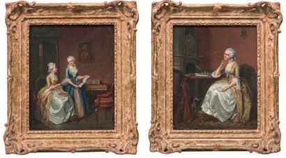 Jacob AKKERSDYK (1815-1862)

- JEUNE FEMME...