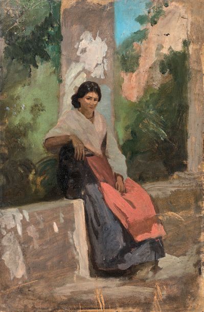 Jean SCOHY (1824-1897)

ITALIENNE AU TABLIER...