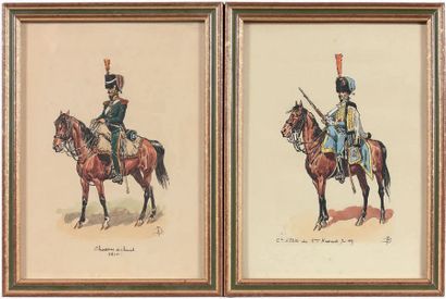 Lucien ROUSSELOT (1900-1992)

- CAVALIER...
