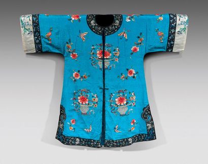 CHINE – Fin du XIXème siècle.

Veste ouvrant...