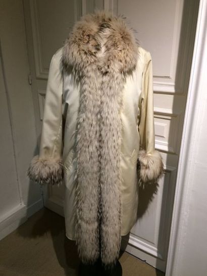 Pelisse entièrement détachable en satin de...