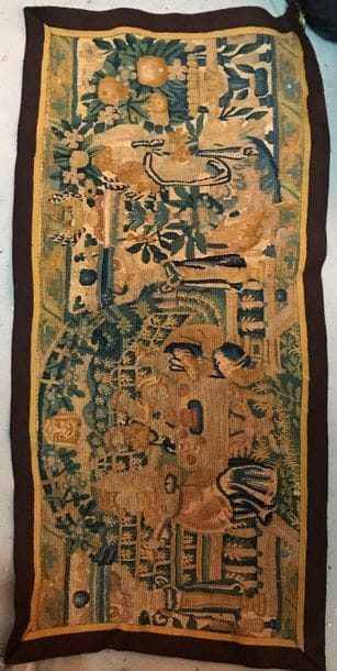 Fragment de tapisserie, fin du XVIème et...